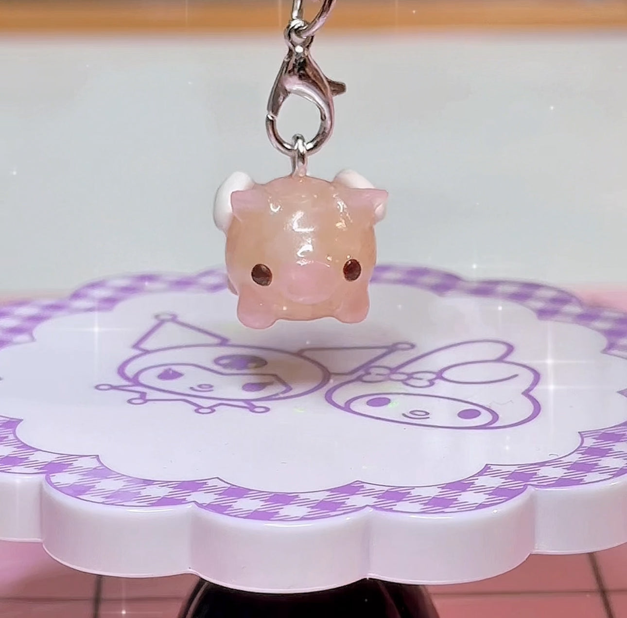 Angel Piggy Charm