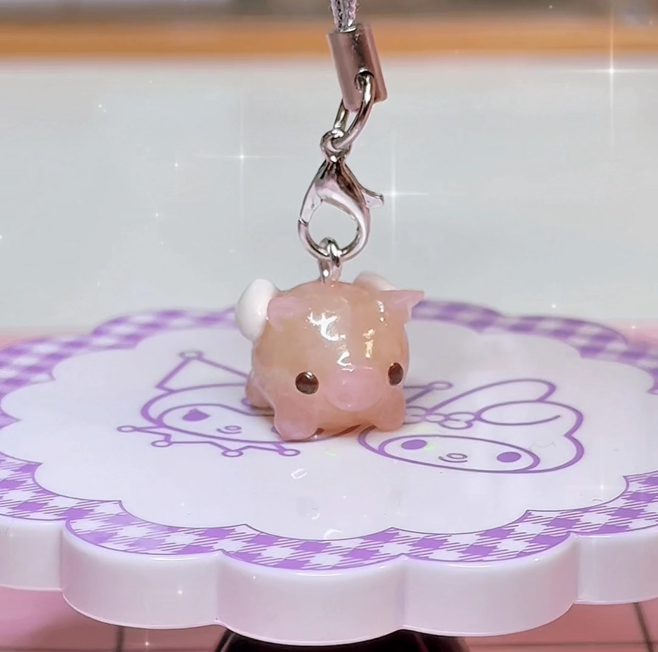 Angel Piggy Charm
